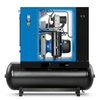 Abac Super 20 HP Tank Mount 208-230- 460 V, 3 Phase Rotary Screw 131 Gal 150 PSI Air Compressor w/Dryer AS-20S503TMD
